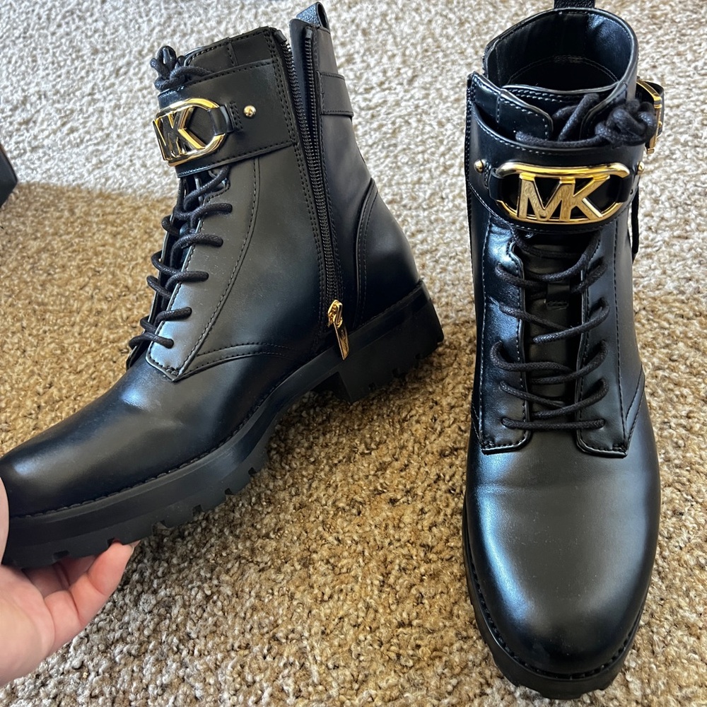 Michael Kors Leather Boots